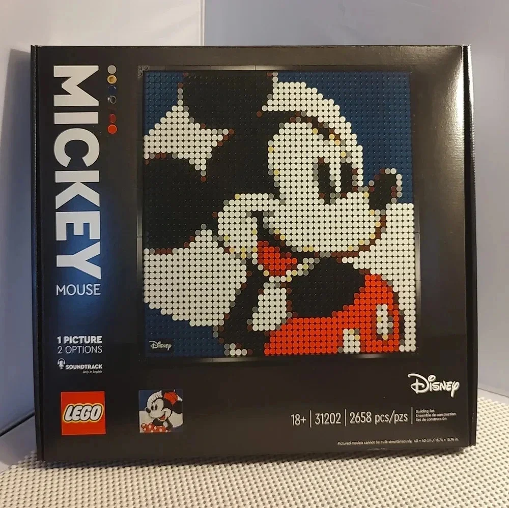 LEGO Mickey Mouse 2 Options Art 31202 NWT Building Toy Set